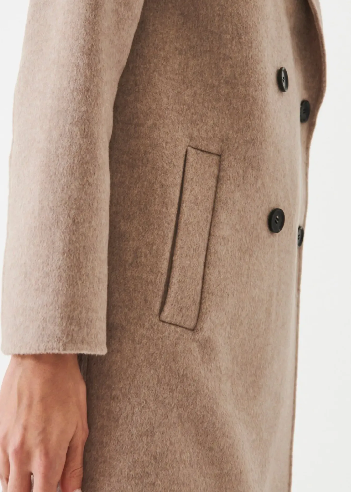 PATRICK ASSARAF Wool Cashmere Coat|Women Outerwear