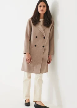PATRICK ASSARAF Wool Cashmere Coat|Women Outerwear