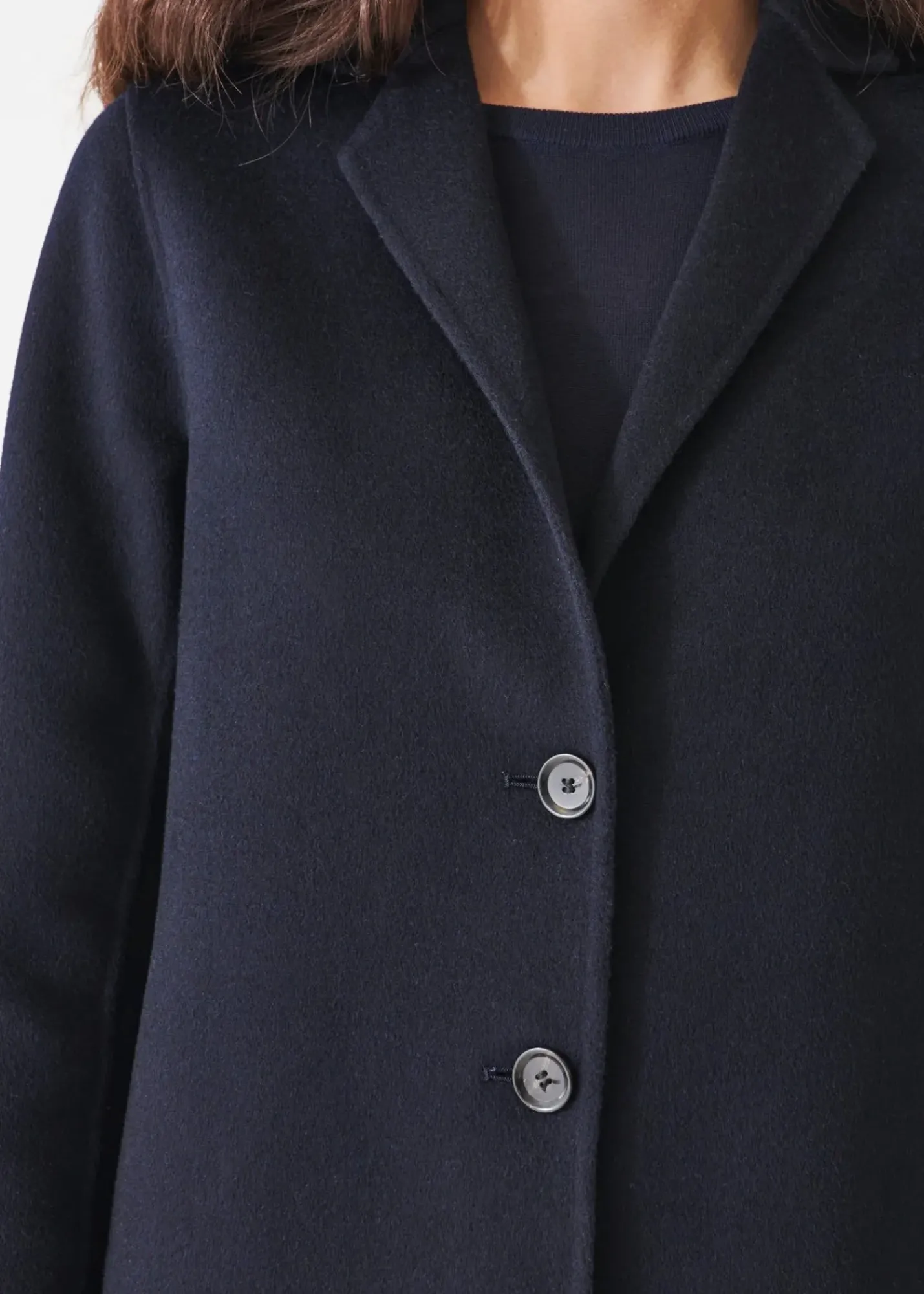 PATRICK ASSARAF Wool Cashmere Coat|Women Outerwear