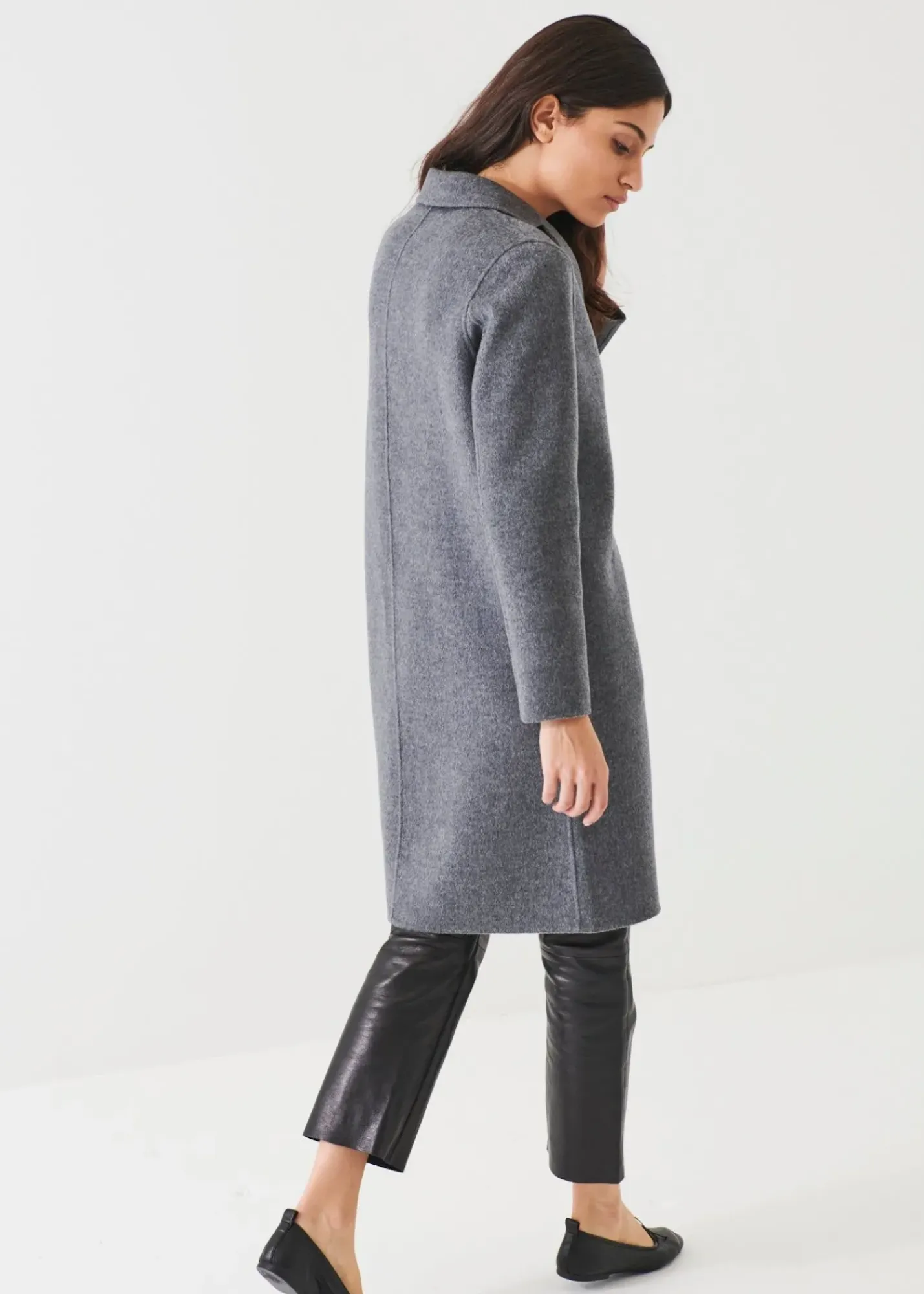 PATRICK ASSARAF Wool Cashmere Coat|Women Outerwear