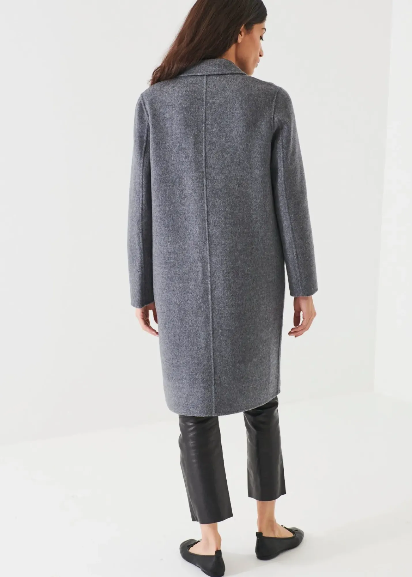 PATRICK ASSARAF Wool Cashmere Coat|Women Outerwear