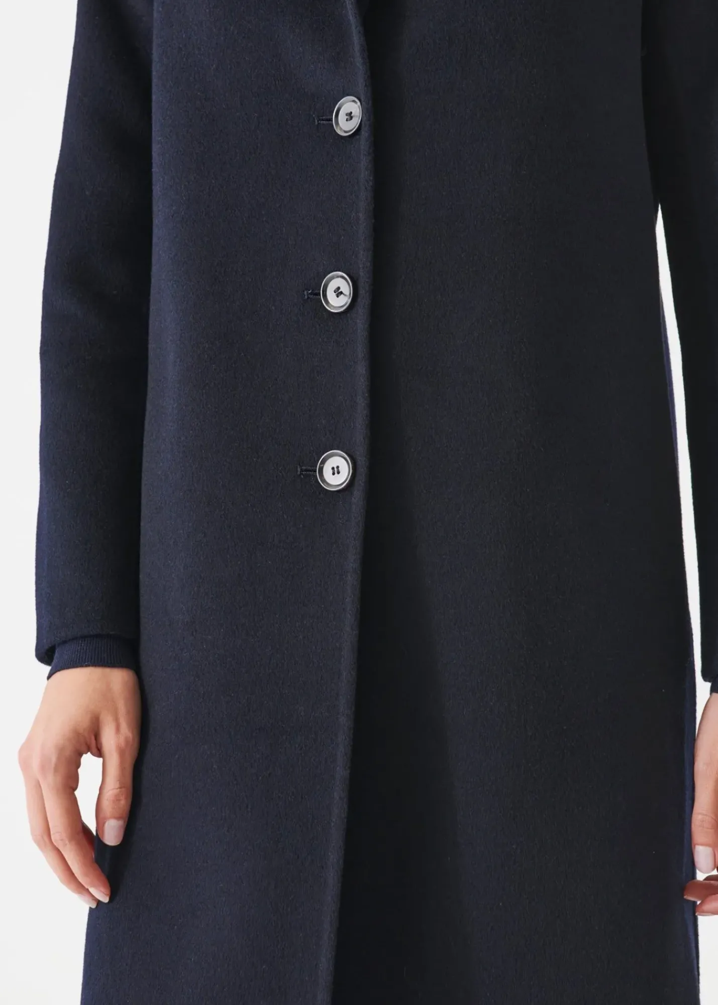 PATRICK ASSARAF Wool Cashmere Coat|Women Outerwear