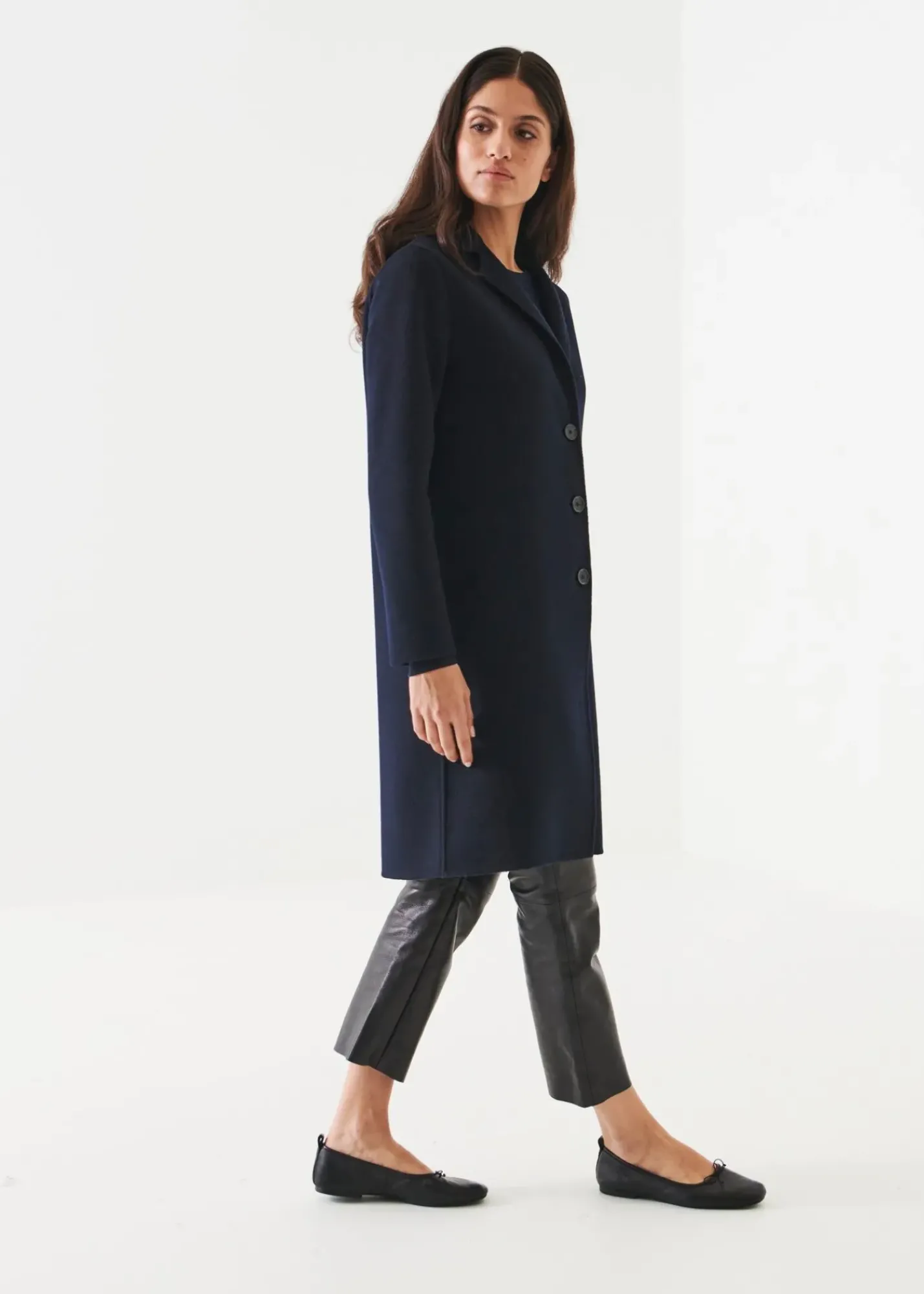 PATRICK ASSARAF Wool Cashmere Coat|Women Outerwear