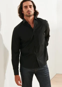 PATRICK ASSARAF Wool Shirt|Men Shirts