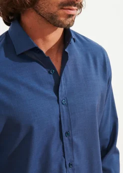 PATRICK ASSARAF Wool Shirt|Men Shirts