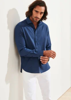 PATRICK ASSARAF Wool Shirt|Men Shirts