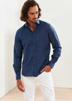 PATRICK ASSARAF Wool Shirt|Men Shirts
