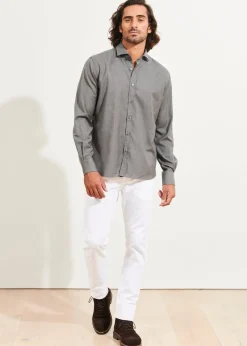 PATRICK ASSARAF Wool Shirt|Men Shirts